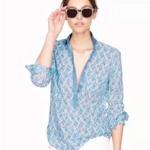 J Crew popover shirt